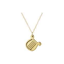 2026 Juleornament Harpe, guld, Georg Jensen
