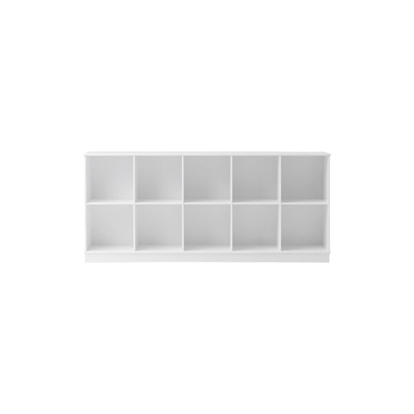 Wood reol 5x2 vandret med sokkel Wood reol 5x2 vandret med sokkel, Oliver Furniture