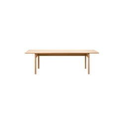 Post Table 270 cm, lacquered oak, Fredericia Furniture