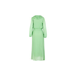 Long ruffle dress, mint, Coster Copenhagen