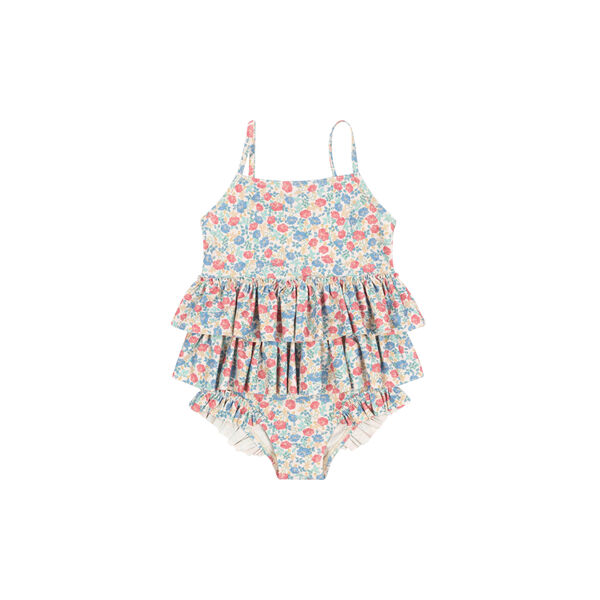 Manuca Frill Swimsuit, fiola, Konges Sløjd