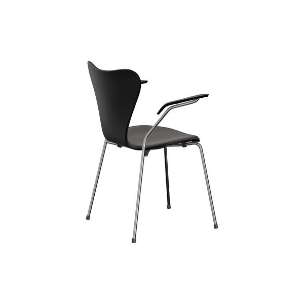 Serie 7&trade; 3207 forsidepolstret stol, Essential dark brown, Fritz Hansen