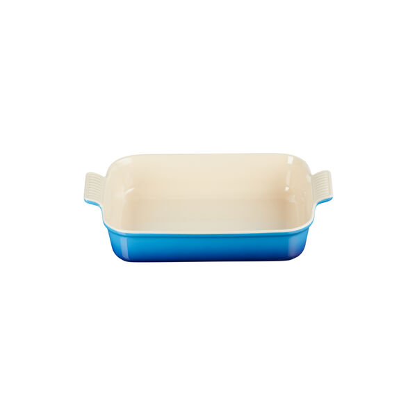 Heritage rektangulært fad 32 cm, azure blue, Le Creuset