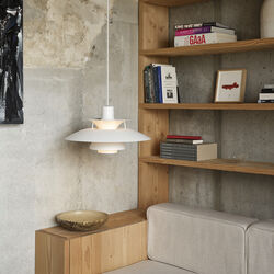 PH 5 Monochrome pendel, monochrome pale blush, Louis Poulsen