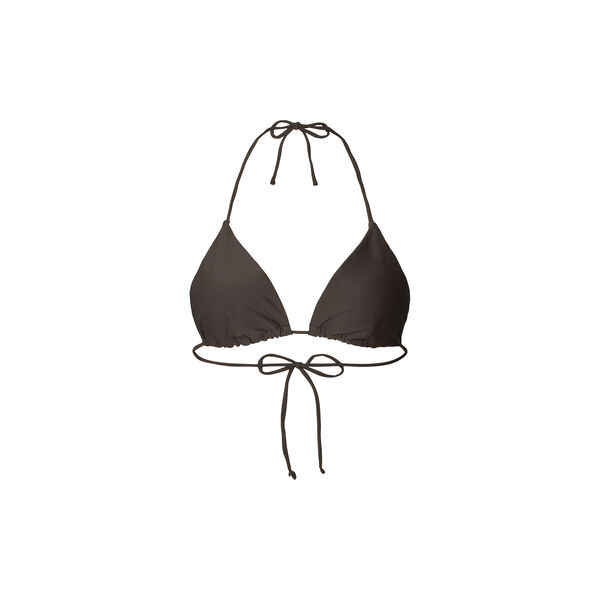 Bikini Top Triangle Bay, almost black, Rethinkit