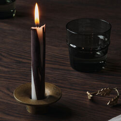 Dryp Candles 2 stk., dark chocolate, Ferm Living