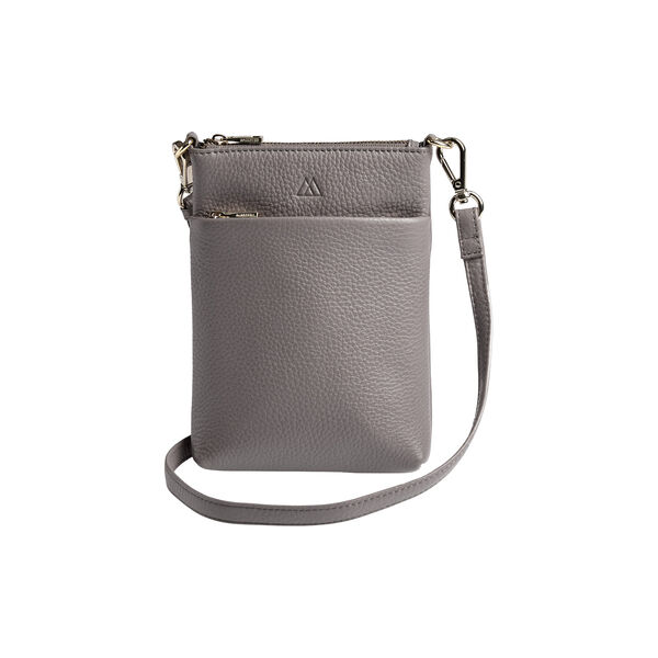 MaiaMBG Mini Cross. Bag Grain, taupe w/gold, Markberg