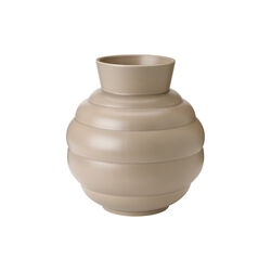 Tortus Archie vase No 3, dark sand, Knabstrup Keramik