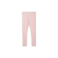 Leggings Stripe, coral/offwhite, Serendipity