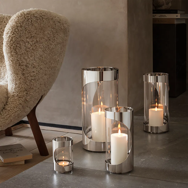 CHROME CONTOURS Lanterne, Georg Jensen