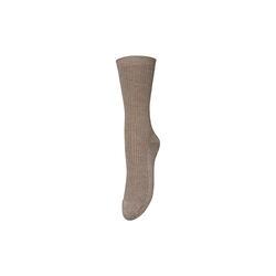 Telma Solid Sock, beige melange Telma Solid Sock, beige melange, Becksöndergaard
