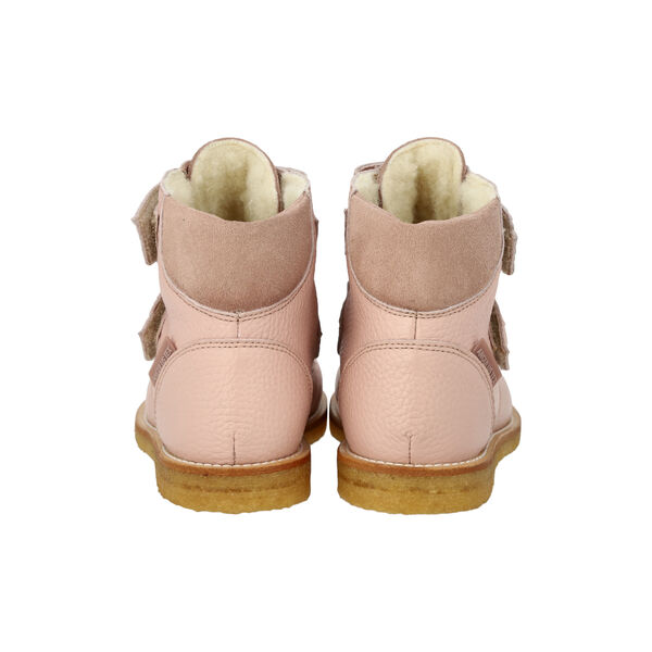 Velcro TEX-støvle, faded rose/multi glitter, ANGULUS