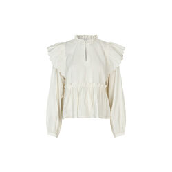 Terra Frill Blouse, tofu, Second Female