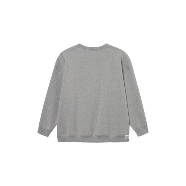 Sweat Shirt Logo, grey melange, Rethinkit