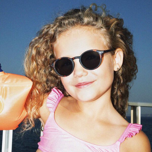 #D JUNIOR solbriller, tortoise, IZIPIZI