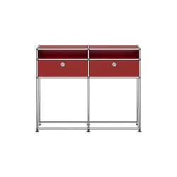 USM Haller | Model M51 | USM Ruby Red | Bord, USM Haller