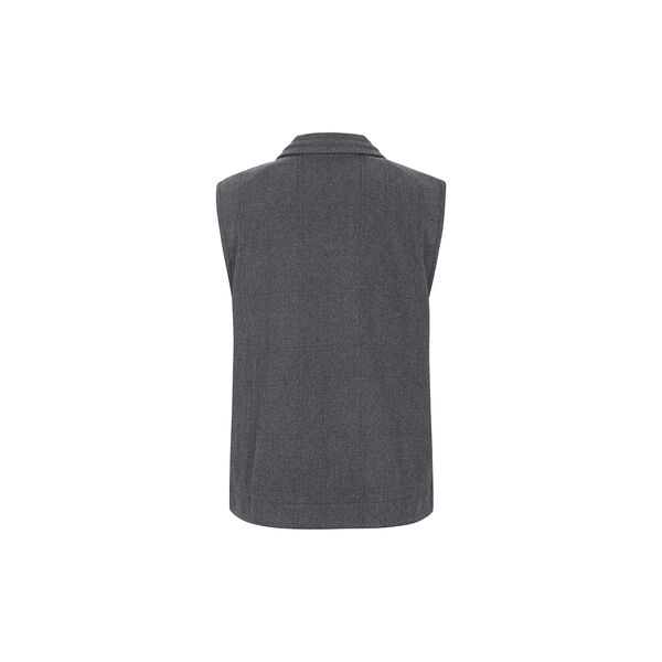 ESBalmi Wool Vest GRS, gray melange, esmé studios