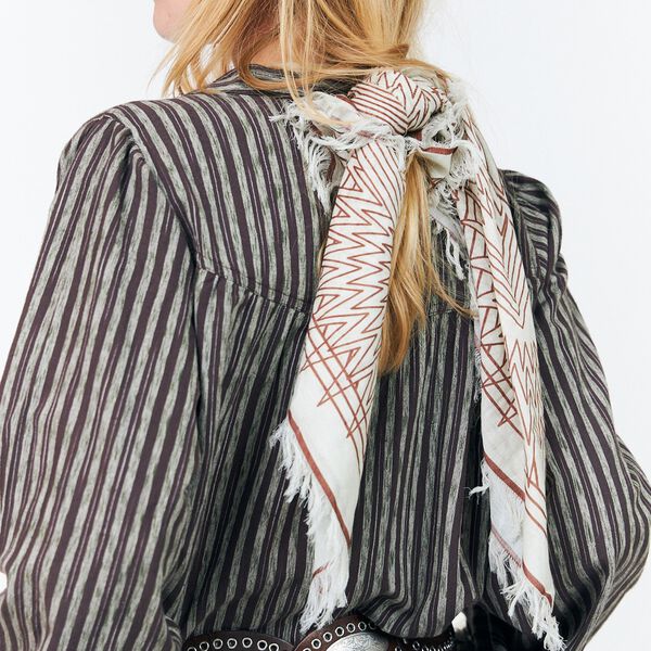 NoorLL Scarf, brown, Lollys Laundry