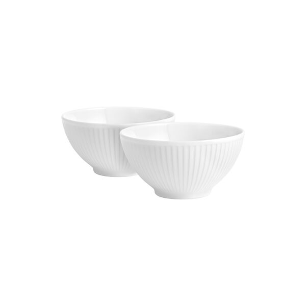 Plissé skål Ø 14 cm 2 stk. Plissé skål Ø 14 cm 2 stk., Pillivuyt