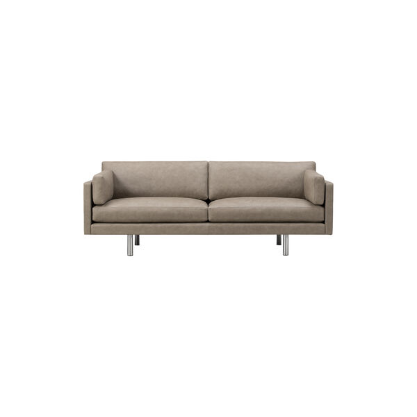EJ220 2-pers. sofa, burned grey 40783, Fredericia Furniture