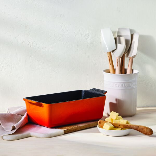 St&oslash;bejern br&oslash;dform 23 cm, volcanic, Le Creuset