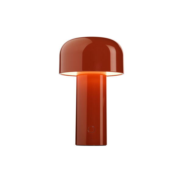 Bellhop bordlampe, brick red, Flos
