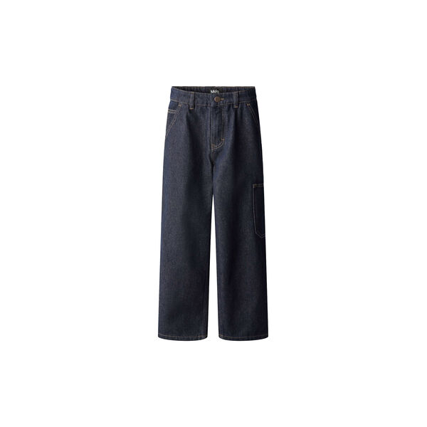Archer Pants, raw denim blue, Molo