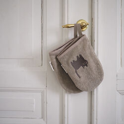 Paw badehandsker, moon cat, Dear April