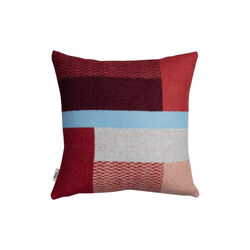 MIKKEL Cushion, red, Røros Tweed