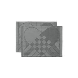 CHRISTMAS RUSTIC dækkeserviet, winter grey, Georg Jensen Damask