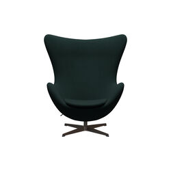 &AElig;gget&trade; 3316 loungestol, Christianshavn 1161 dark green/brown bronze, Fritz Hansen