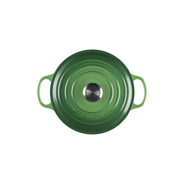 Signature rund st&oslash;bejernsgryde &Oslash; 24 cm, bamboo green, Le Creuset