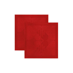 CHRISTMAS  Napkin | Serviet | Deep Red, Georg Jensen Damask