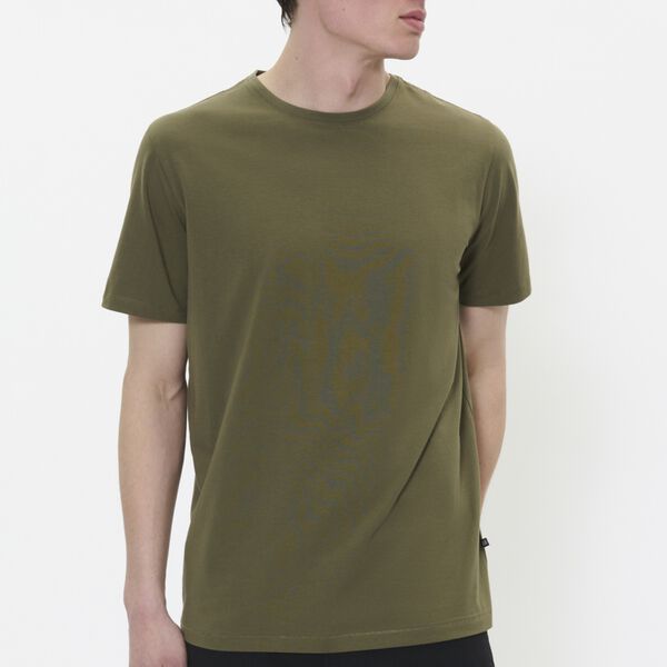 Jermalink T-shirt, olive night, Matinique