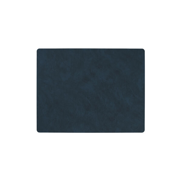 Nupo d&aelig;kkeserviet Square L, midnight blue, LIND DNA
