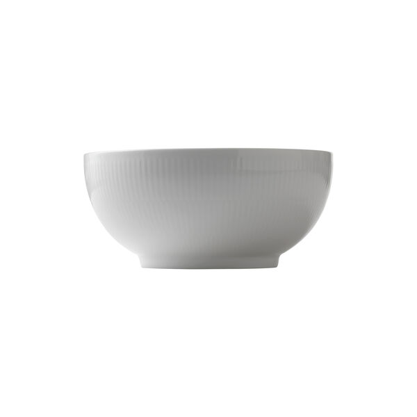 Hvid Riflet skål 180 cl Hvid Riflet skål 180 cl, Royal Copenhagen
