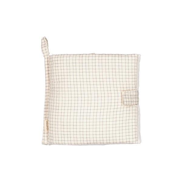 Fabric Book, deep lake check, MarMar Copenhagen