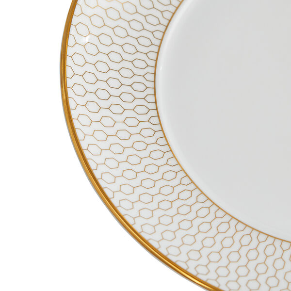Gio Gold Plate &Oslash; 17 cm, Gold/white, Wedgwood