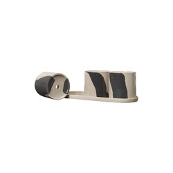 Inlay Herb Pots, sand/brown, Ferm Living