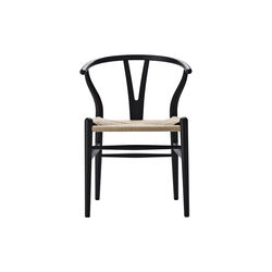 CH24 Y-stolen spisebordsstol, soft black CH24 Y-stolen spisebordsstol, soft black, Carl Hansen & Søn