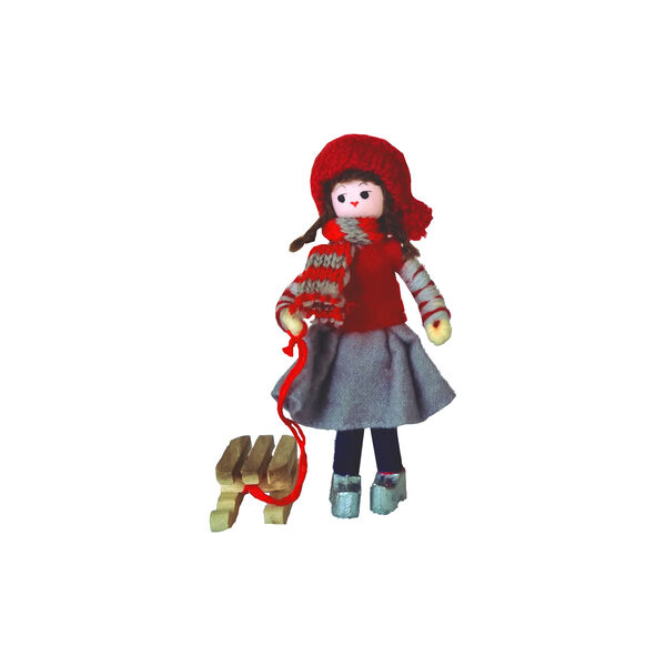 Naturnissepige med kælk 2024, Anne Beate Design