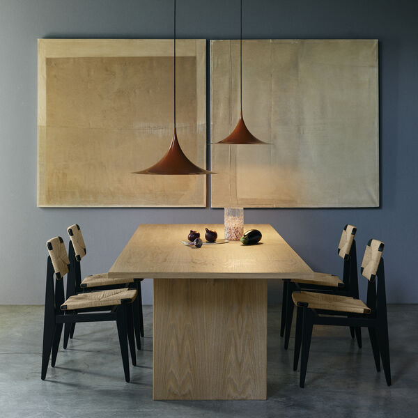 Semi Pendant, roasted pumpkin glossy, GUBI