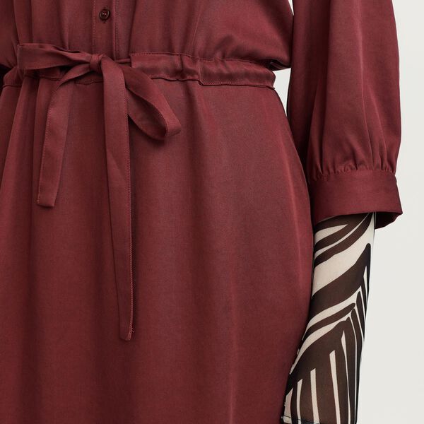 SRStormy Midi Belt Dress, andorra, Soft Rebels