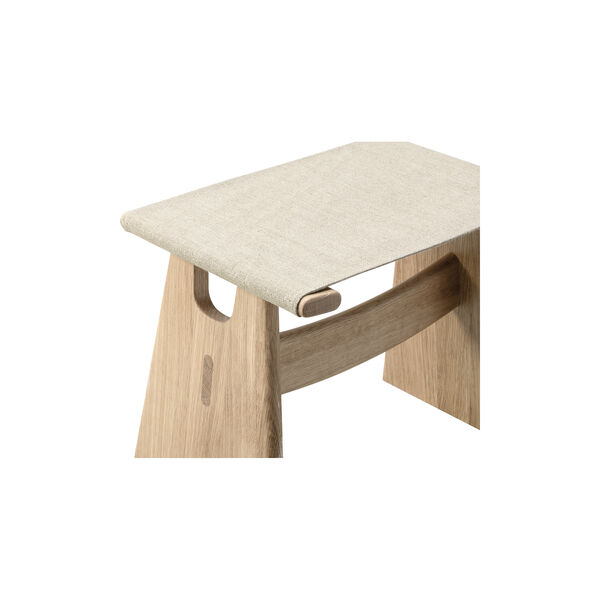 Seto Stool, light oiled oak/natural, Fredericia Furniture