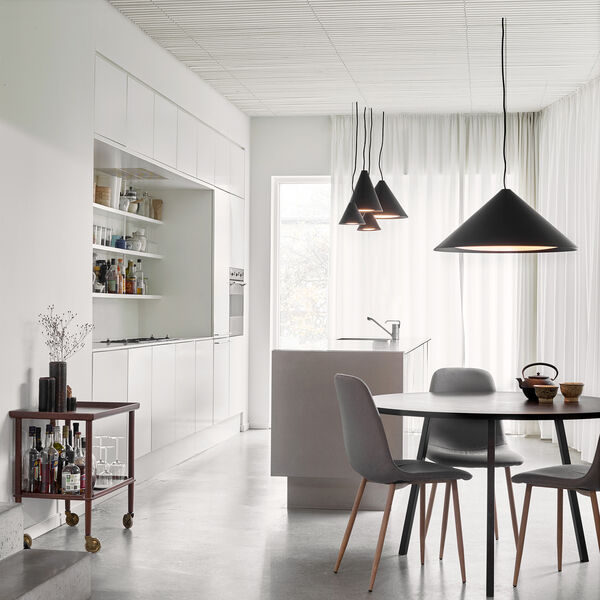 Keglen pendel, black, Louis Poulsen