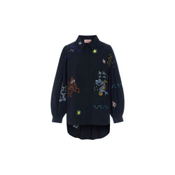 Sasha Shirt, black, HUNK&Oslash;N