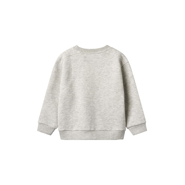 Sweatshirt L/S Ellis, light melange grey Sweatshirt L/S Ellis, light melange grey, Wheat