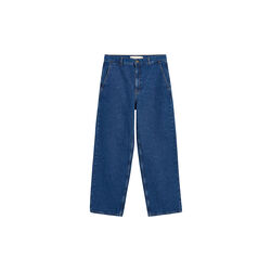 Carlo Midwaist Wide Jeans, mid blue, Aiayu