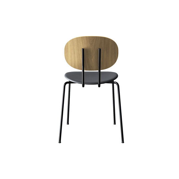 PIET HEIN Chair, hvidpigmenteret eg//Solid Black 509 PIET HEIN Chair, hvidpigmenteret eg//Solid Black 509, Sibast Furniture