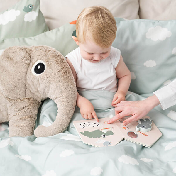 Elphee baby sengesæt, blue, Done by Deer